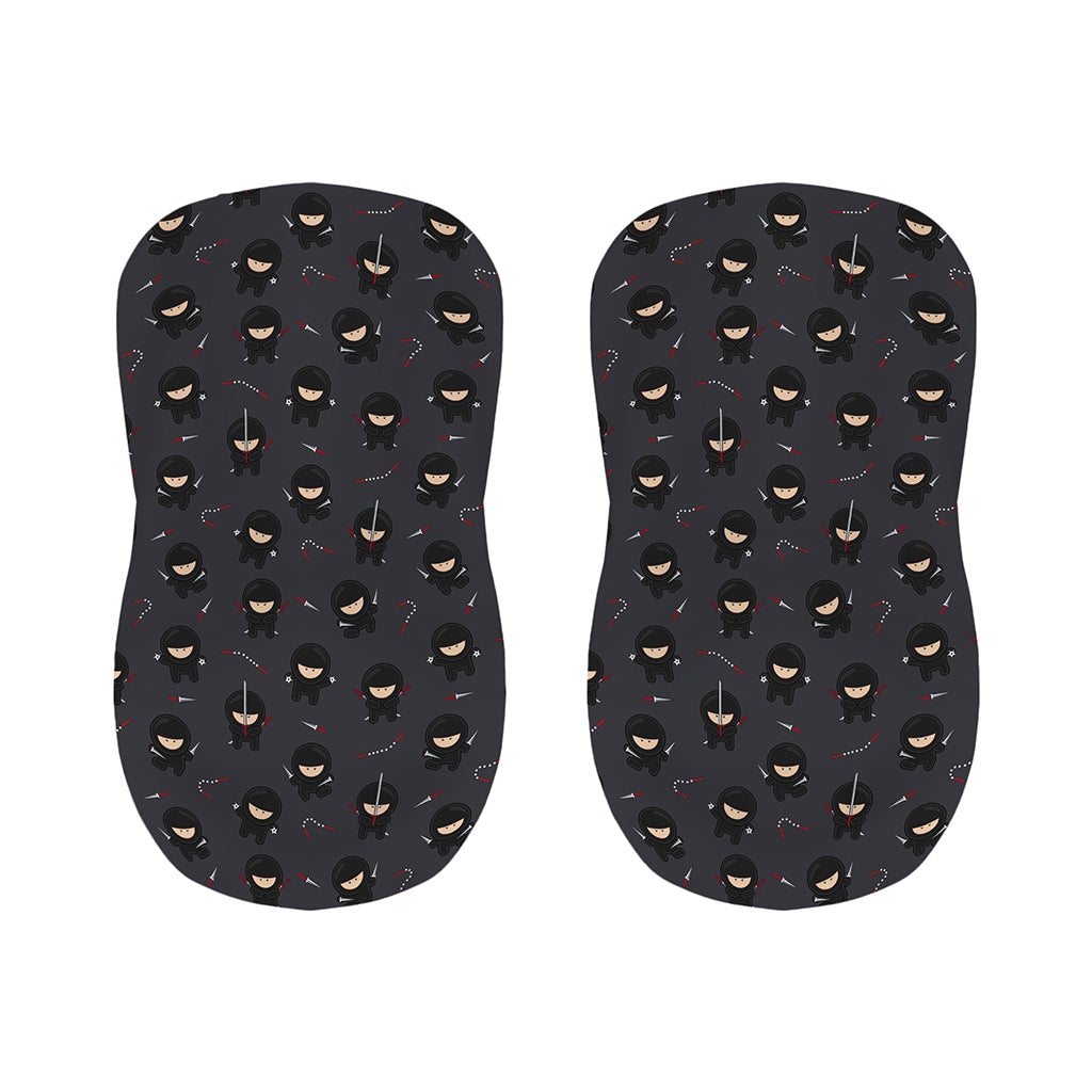 Little Ninja Pattern Print Bar Stool Covers