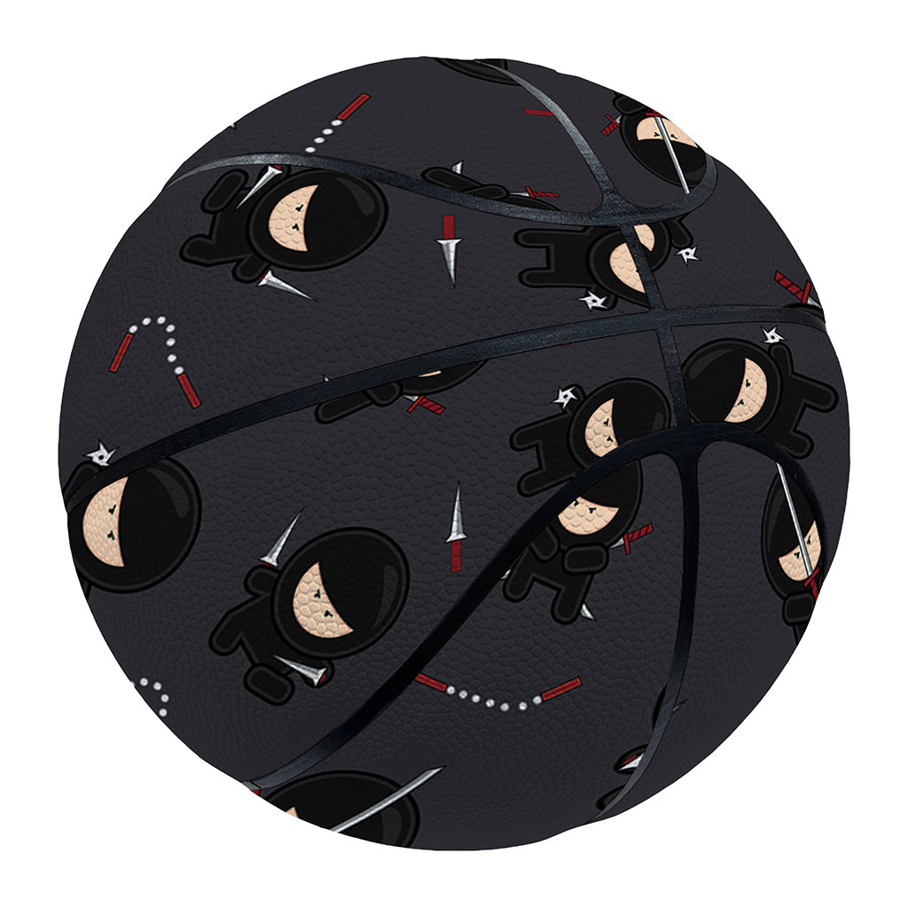 Little Ninja Pattern Print Basketball