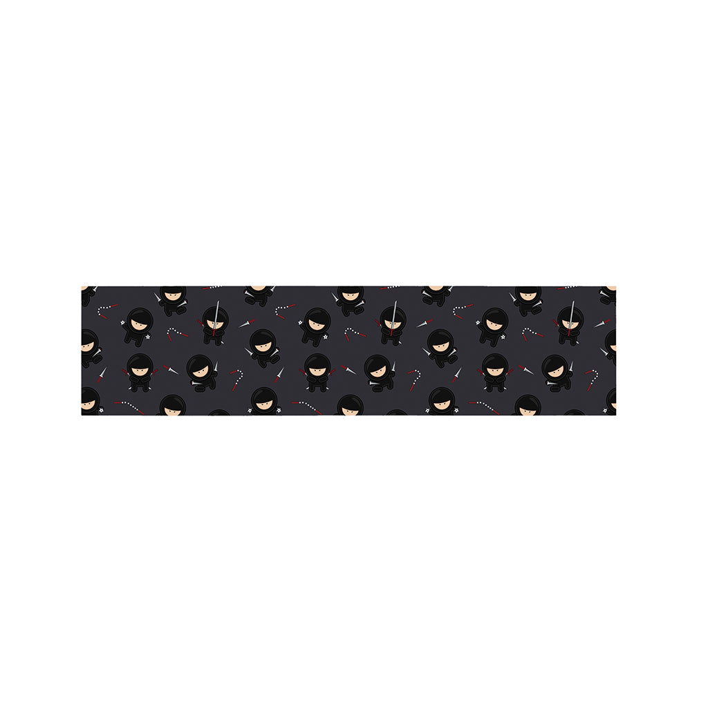 Little Ninja Pattern Print Bed Runner