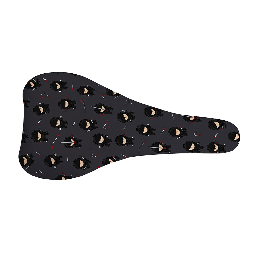 Little Ninja Pattern Print Bicycle Seat Cover
