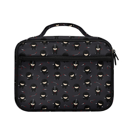 Little Ninja Pattern Print Briefcase Bible Bag