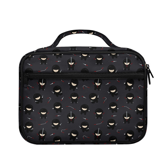 Little Ninja Pattern Print Briefcase Bible Bag