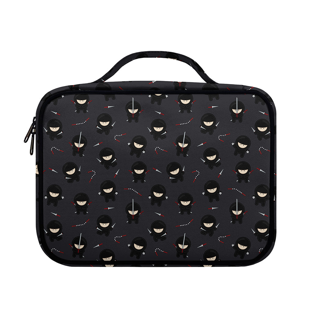 Little Ninja Pattern Print Briefcase Bible Bag