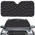 Little Ninja Pattern Print Car Windshield Sun Shade