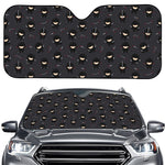 Little Ninja Pattern Print Car Windshield Sun Shade