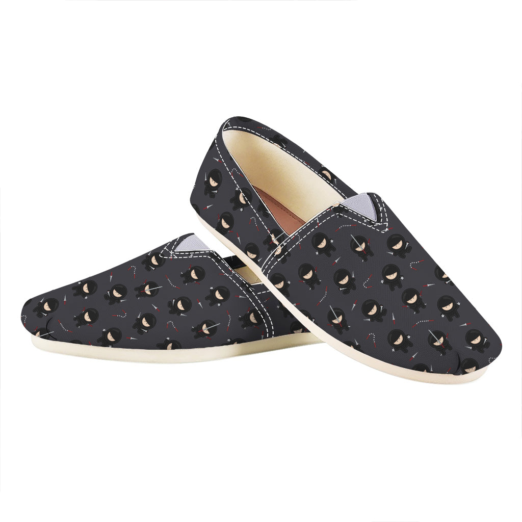 Little Ninja Pattern Print Casual Shoes