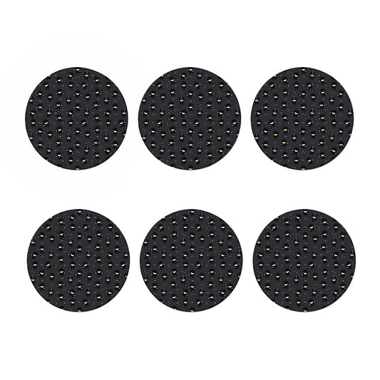 Little Ninja Pattern Print Coaster Set