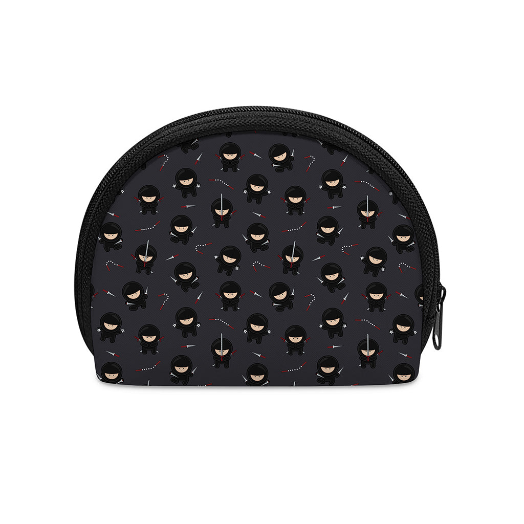 Little Ninja Pattern Print Coin Purse