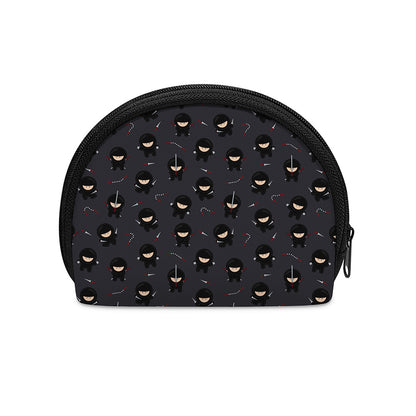Little Ninja Pattern Print Coin Purse