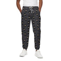 Little Ninja Pattern Print Cotton Sweatpants