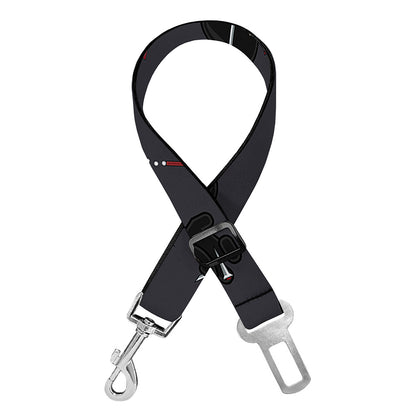 Little Ninja Pattern Print Dog Seat Belt