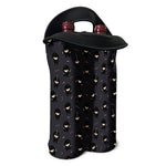 Little Ninja Pattern Print Double Neoprene Wine Tote