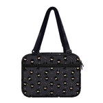 Little Ninja Pattern Print Double Strap Bible Bag