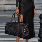 Little Ninja Pattern Print Duffle Bag