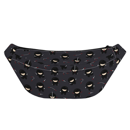 Little Ninja Pattern Print Fanny Pack