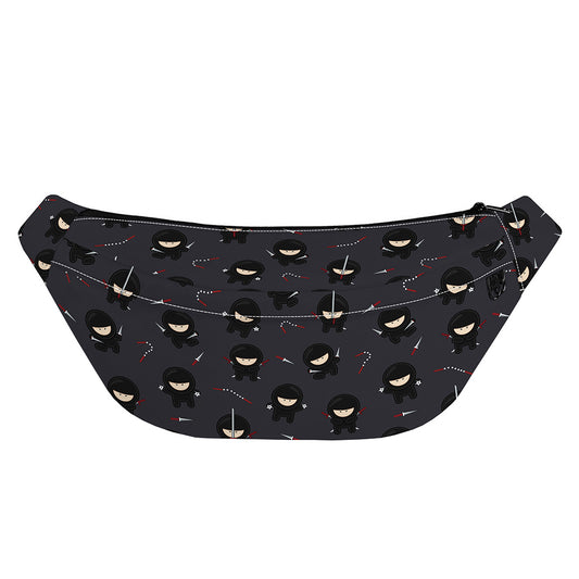 Little Ninja Pattern Print Fanny Pack