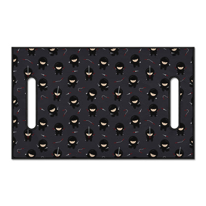 Little Ninja Pattern Print Golf Cart Seat Cover