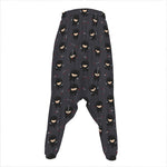 Little Ninja Pattern Print Hammer Pants