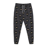 Little Ninja Pattern Print Jogger Pants