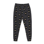 Little Ninja Pattern Print Jogger Pants