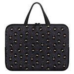Little Ninja Pattern Print Laptop Sleeve With Handle