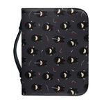 Little Ninja Pattern Print Leather Bible Cover