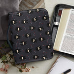 Little Ninja Pattern Print Leather Bible Cover