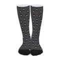 Little Ninja Pattern Print Long Socks