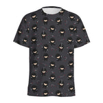 Little Ninja Pattern Print Men's Sports T-Shirt