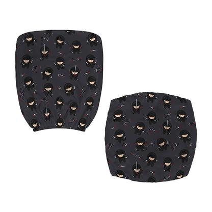 Little Ninja Pattern Print Office Chair Cover