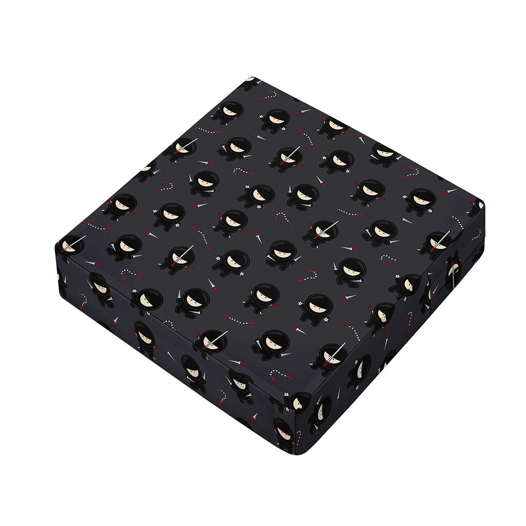 Little Ninja Pattern Print Outdoor Seat Cushion Cover