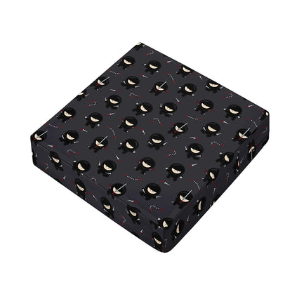 Little Ninja Pattern Print Outdoor Seat Cushion Cover