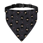Little Ninja Pattern Print Over The Collar Dog Bandana