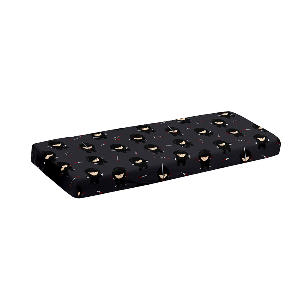 Little Ninja Pattern Print Piano Keyboard Cover