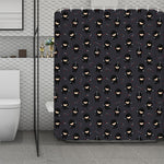 Little Ninja Pattern Print Polyester Shower Curtain