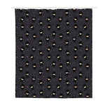 Little Ninja Pattern Print Polyester Shower Curtain