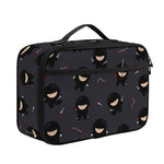 Little Ninja Pattern Print Portable Lunch Bag