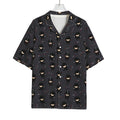 Little Ninja Pattern Print Rayon Hawaiian Shirt