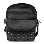 Little Ninja Pattern Print Rectangular Crossbody Bag