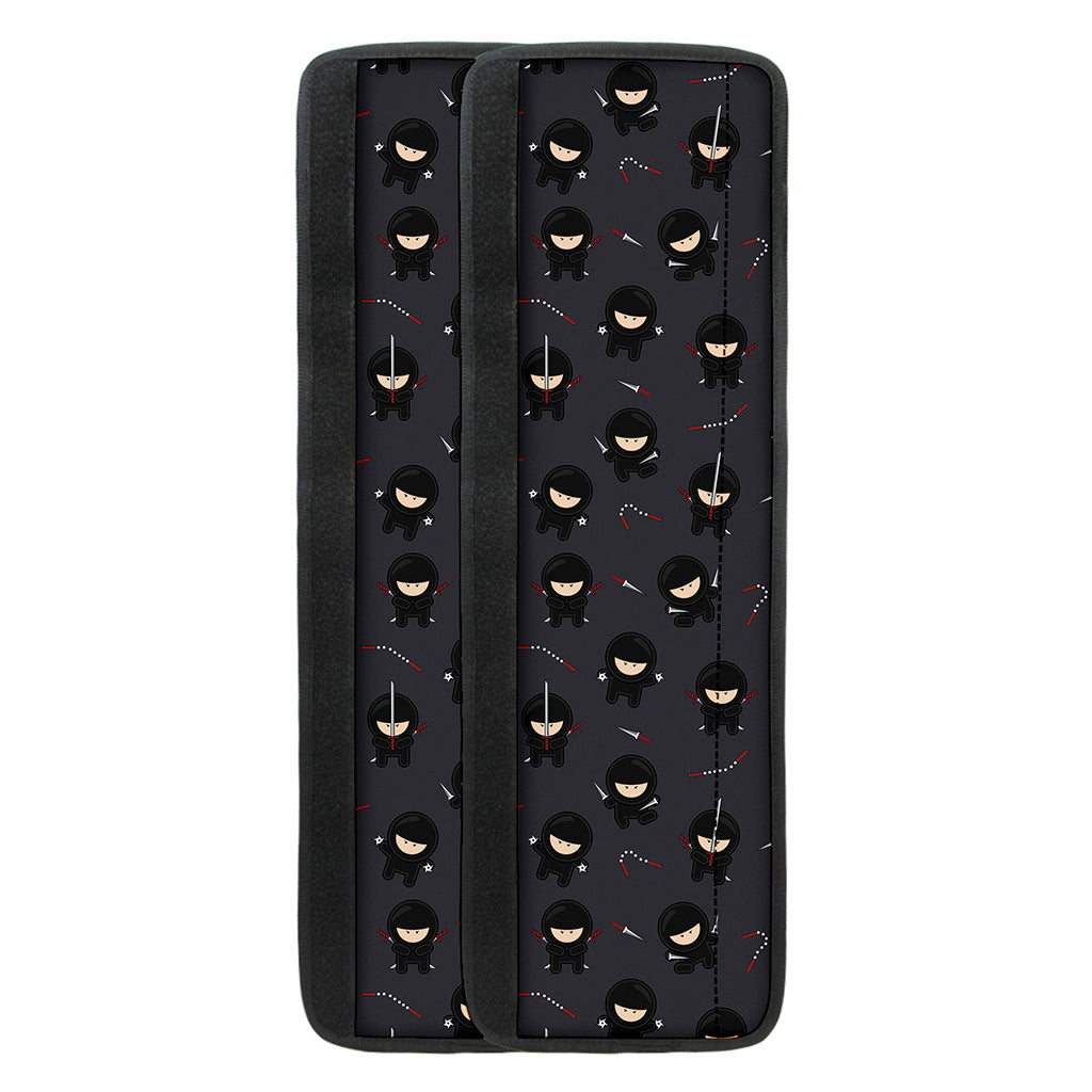 Little Ninja Pattern Print Refrigerator Handle Covers
