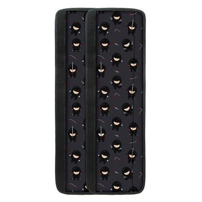 Little Ninja Pattern Print Refrigerator Handle Covers