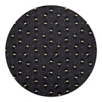 Little Ninja Pattern Print Round Blanket