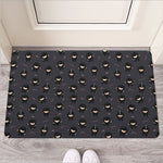 Little Ninja Pattern Print Rubber Doormat