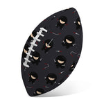 Little Ninja Pattern Print Rugby Ball