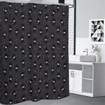 Little Ninja Pattern Print Shower Curtain