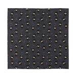 Little Ninja Pattern Print Silk Bandana