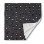 Little Ninja Pattern Print Silk Bandana
