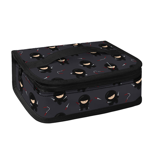 Little Ninja Pattern Print Small Lunch Bag