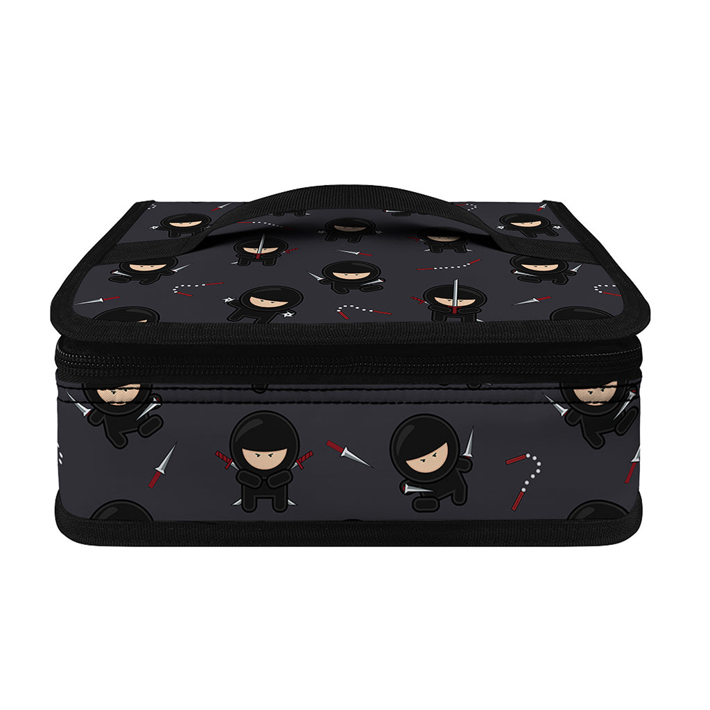 Little Ninja Pattern Print Small Lunch Bag