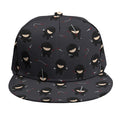 Little Ninja Pattern Print Snapback Cap